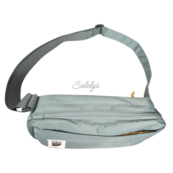 The North Face Field Bag Crossbody TNF Wreath Green Thyme Yellow RARE OG Style - Picture 10 of 13